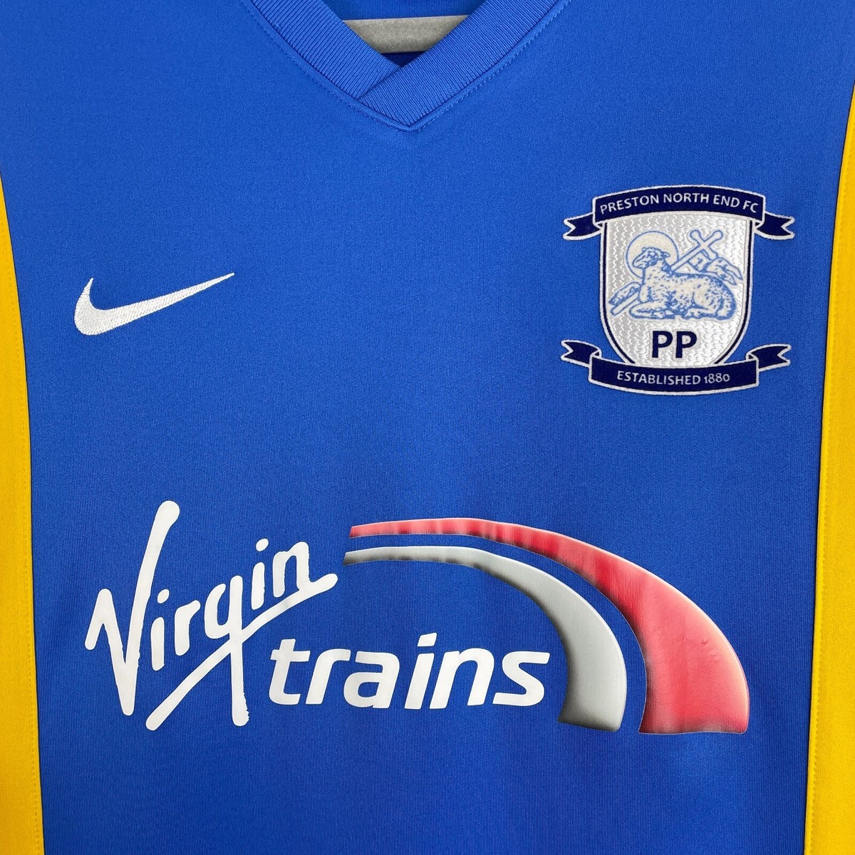 Preston North End 2015/2016 Nike Away Football Shirt Soccer Jersey