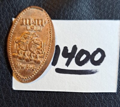 M&Ms World New York Elongated Penny Pressed Souvenir Coin #1400 | eBay