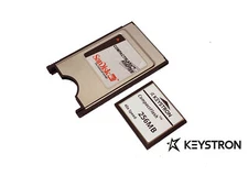 256MB Compactflash PC Card PCMCIA ATA Adapter for Janome Embroidery Machines