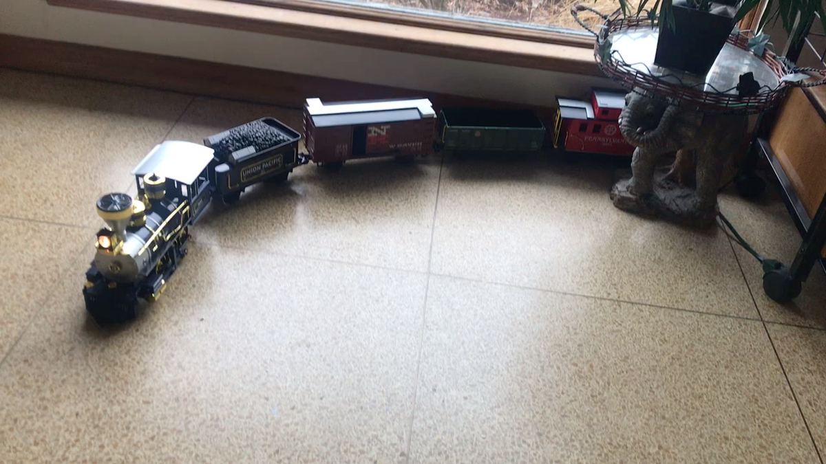 Remote Control TRAIN Coastal Express 33pc G Gauge Train Set EZ TEC