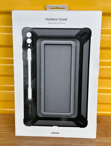 Samsung Official Galaxy Tab S9+ 12.4" Outdoor Cover, EF-RX810CBEGUJ