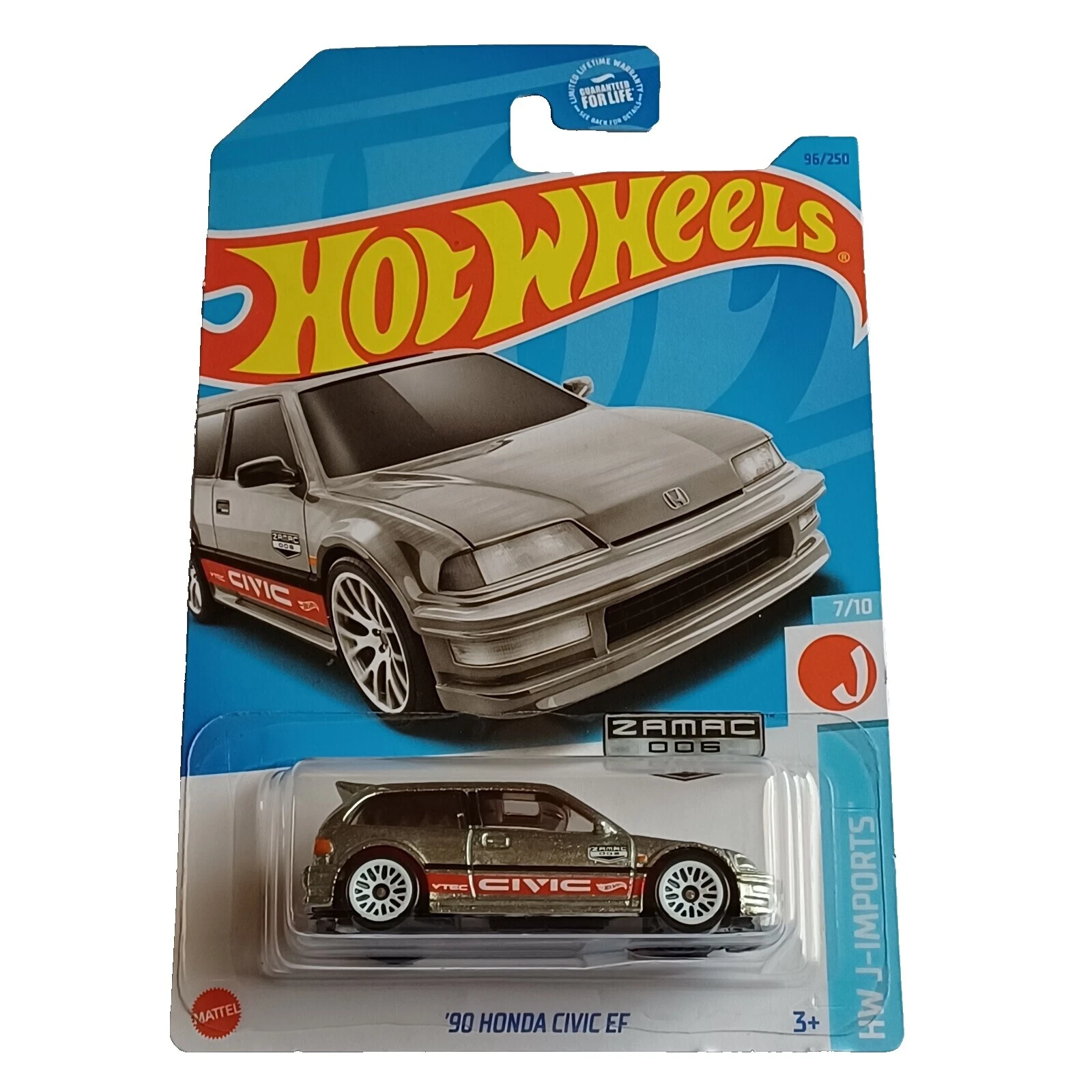 Carros, caminhões e vans Hot Wheels Zamac Hot Wheels Honda de metal fundido