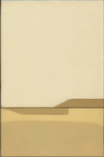 Large Abstract Painting 2x3' Earthtone 7 Geometric Demrin Fine Art Original NEW