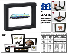 Floating Frame Minifigures Lego SAFE 4508 Dimensions Internal 265x60 External 295x95x35mm