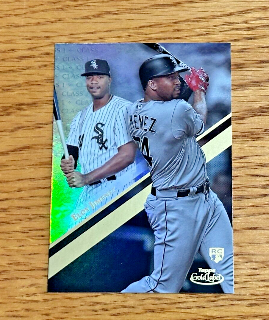 ELOY JIMENEZ 01/25 TOPPS GOLD LABEL RC
