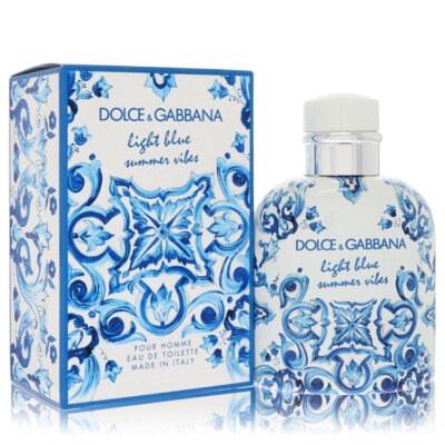 Light Blue Summer Vibes by Dolce & Gabbana Eau De Toilette Spray 4.2oz/125ml