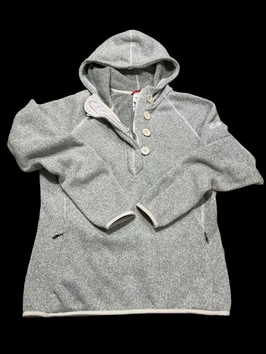North face button clearance hoodie