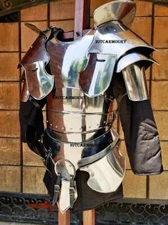Medieval Galahad Paladin Body Armour Set LARP Reenactment Costume Cuirass