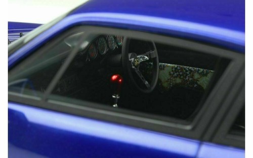 Porsche 911 RWB Rauh Welt Body-Kit Tsubaki blue, black rims 1:18 GT857 GT SPIRIT - 第 7/8 張圖片