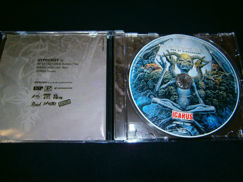 HYPOCRISY - End of Disclosure. CD | eBay