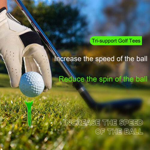 Accuracy-enhancing Golf Tee Performance-enhancing Tees Colorful Plastic Set