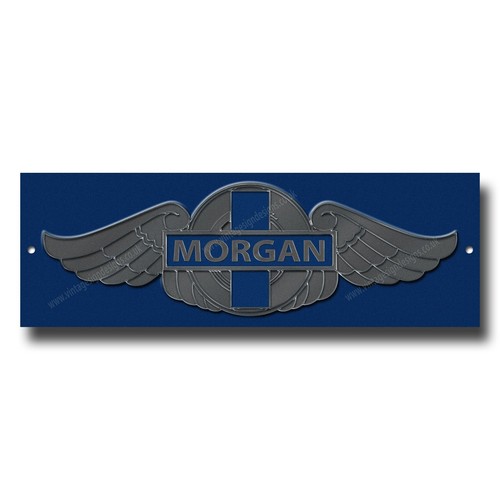 MORGAN METAL GARAGE SIGN 12