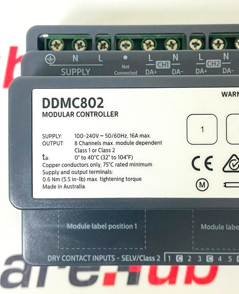 Contrôleur modulaire PHILIPS DYNALITE DDMC802 - Photo 4/4