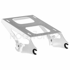 Hogworkz Chrome Detachable Two-Up Tour Pack Pak Mount Harley Touring 09-Up