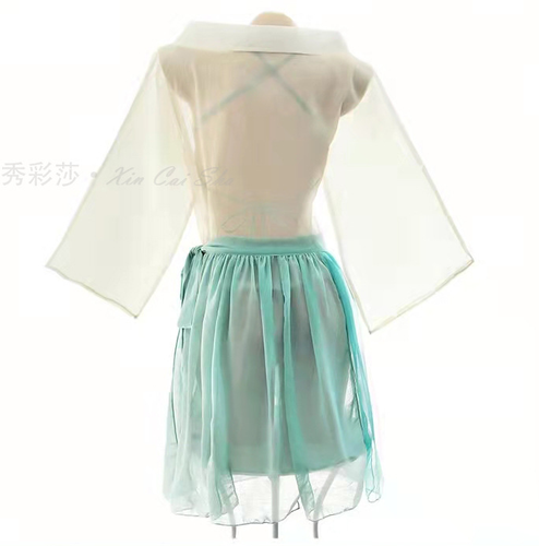 Sexy Women Lingerie Chinese Style Hanfu Bodycon Cosplay Costume Geisha Nightwear - Picture 10 of 14