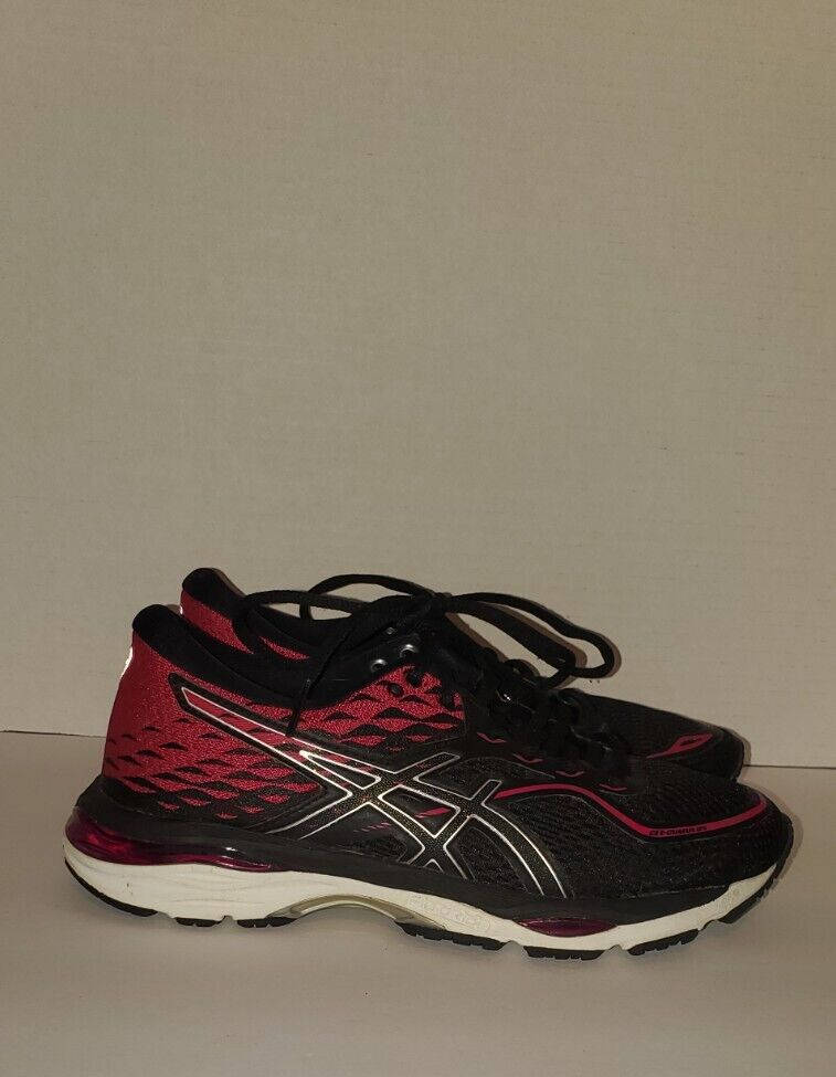 ASICS GEL CUMULUS 19 Red/Black Running Shoes Women's Size 6 | eBay