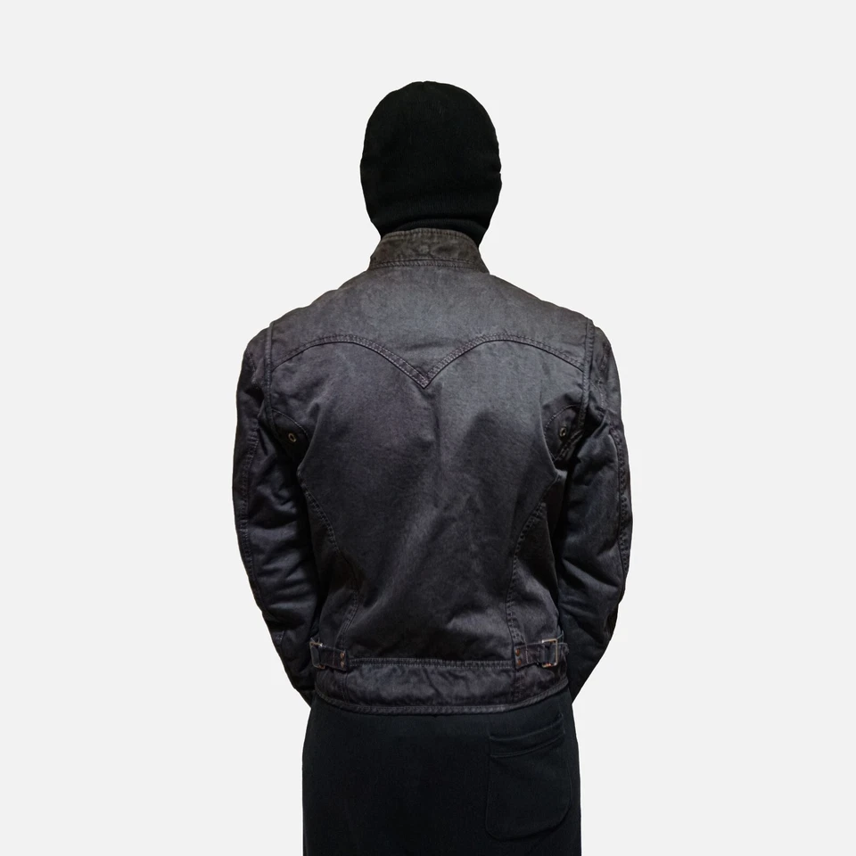 levi's trucker moto biker 72402-3119 M GREY ARCHIVE BBS DRKSHDW HAMCUS HELIOT - Image 3 of 4