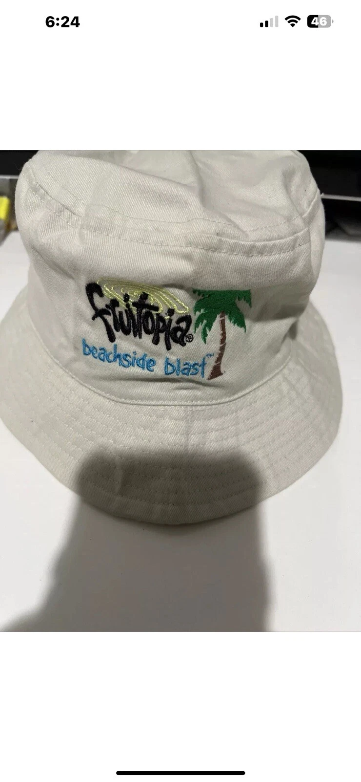 25 Vintage Fruitopia Beachside Blast Promo Bucket Hat Rare!