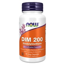 NOW FOODS DIM 200 Diindolylmethane 90 Veg Capsules