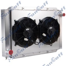 2 Row Aluminum Radiatorshroud 2x12 Fans Kit Overall Size 31 W X 21 H Fongoff 2 Row Aluminum Radiatorshroud 2x12 Fans Kit Overall Size 31 W X 21 H Fongoff