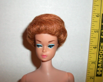 ヴィンテージBarbie 1960S VINTAGE BARBIE SWIRL BEEHIVE TITIAN FASHION QUEEN WIG ONLY