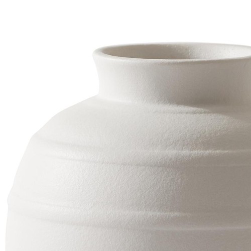 Textured Ceramic Vase Ribbed Design Flower Arrangement Home Decor Indoor New - Picture 6 of 6