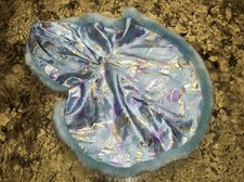 RETIRED NEW Build A Bear Golden Glisten's Blue Starry Swirl Reindeer Cape