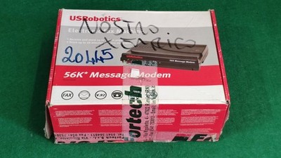 US ROBOTICS VINTAGE MODEM FAX SERIELL RS 232 V.92 RETROCOMPUTER RETRO PC 56K EXT