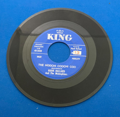 HANK BALLARD & THE MIDNIGHTERS THE HOOCHI COOCHI COO 45RPM Play tested VG+-TC