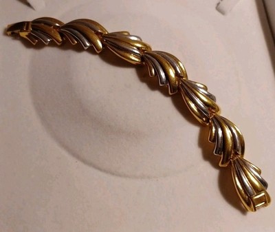 Nina Ricci - Armband - Gold/Silber - ca.- 18,0 cm - vintage - sehr schön !