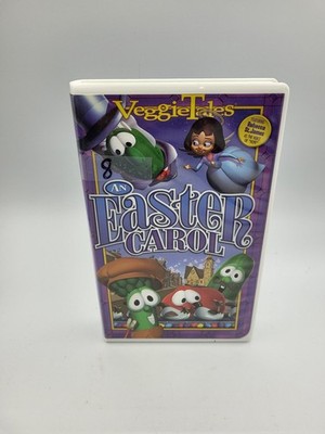 VeggieTales An Easter Carol VHS 2004 Family Animation Warner Bros