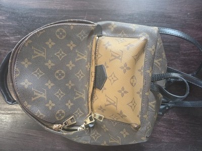 Louis Vuitton Palm Springs Backpack Mini Brown Canvas Monogram