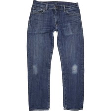 Levi's 504  Herren Blau Straight Regular Stretch Jeans W31 L28 (80431)