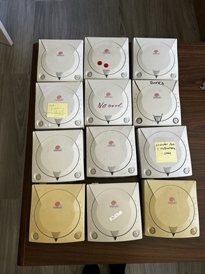 Lot of 12 OEM Replacement Sega Dreamcast Authentic Top/Bottom