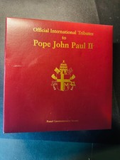 Official International Tributes To Pope John Paul II 74x FDC In Album (Video)