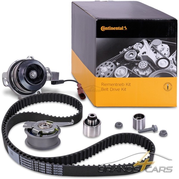 Conti Zahnriemensatz + Wapu FÜR Seat Skoda Octavia Karoq VW Golf T6 1.6 2.0 TDI-image