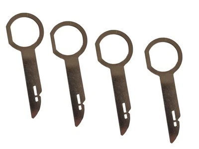 4 X Autoradio Ausbau Schlüssel Bügel Entriegelung Werkzeug VW Audi Ford Mercedes