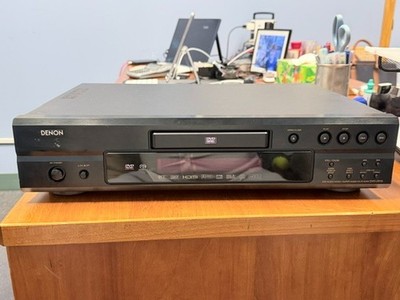 Denon DVD-2910 DVD Audio-Video/Super Audio CD Player Silver With Remote/ Works