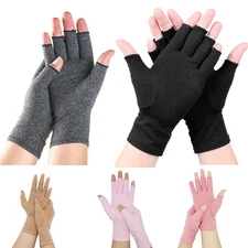 Mens & Womens Arthritis / Edema Compression Gloves for Pain / Swelling Relief