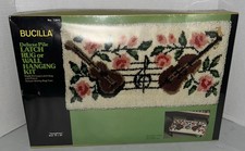 Bucilla Latch Hook Rug/Wall Hanging Kit 12842 Symphony 19x36 Piano Bench Cover