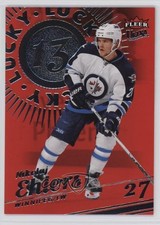 2025 Upper Deck Fleer Ultra Lucky 13 Red Achievement /199 Nikolaj Ehlers #L13-3