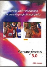 Genuine Fractals PrintPro 3.0 LizardTech Plugin Photoshop Mac/Windows Used 2003