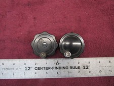  2 Vintage Spinner Speed Tuning Knob HAM Radio Electronics