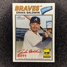 2026 Topps Heritage - Real One Autographs Drake Baldwin #ROA-DBA Special Edition