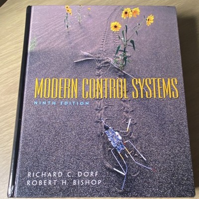 Prentice Hall Modern Control Systems Ninth Edition Hardcover Dorf Bishop