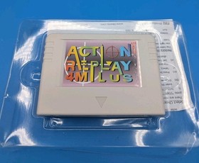 Action Replay 4M Plus Cartridge Sega Saturn Backup RAM Memory Cheat Expansion
