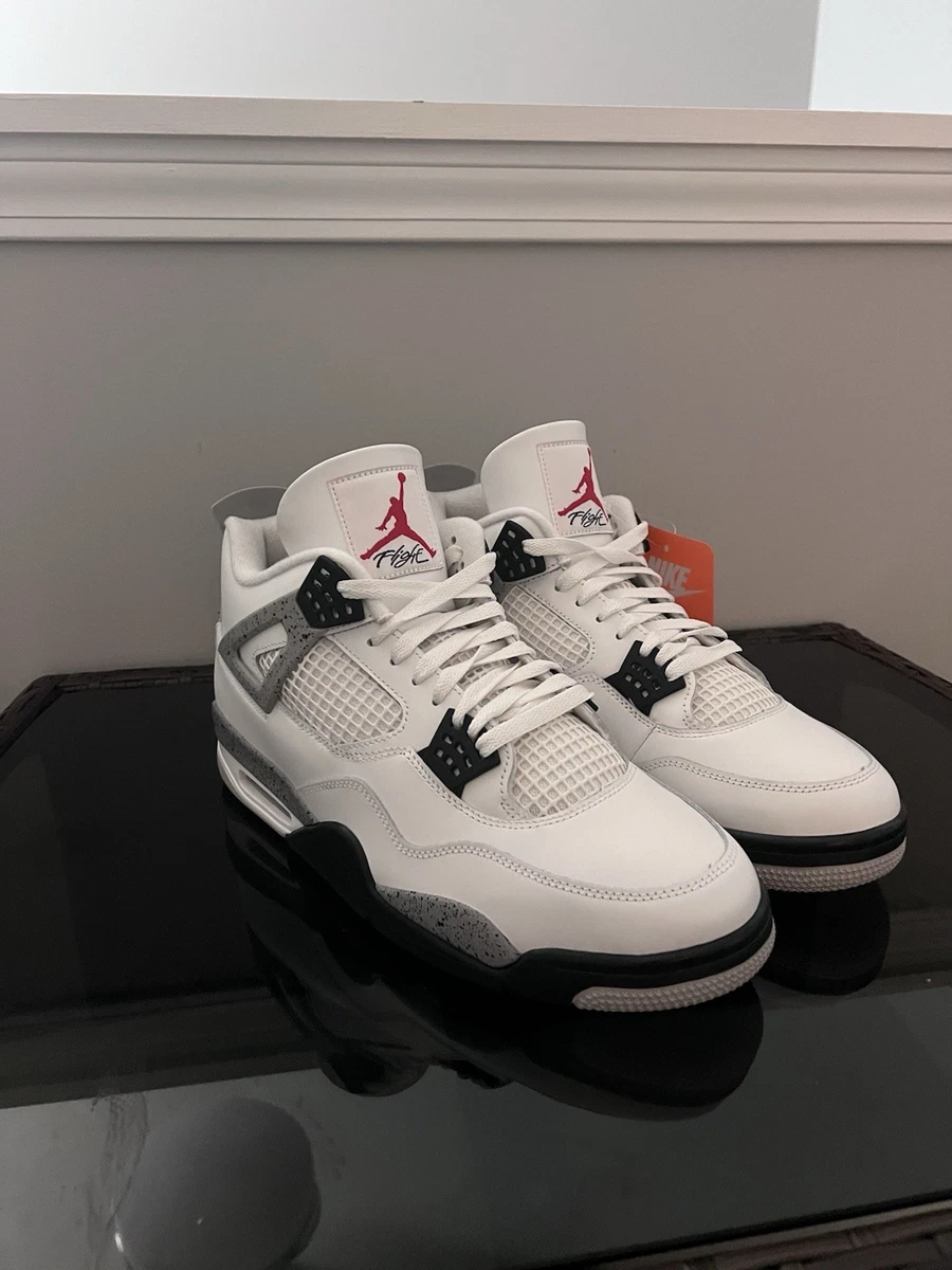 Jordan 4 Retro OG 2025 White Cement for Sale | Authenticity