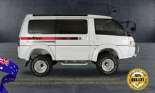 stripe kit classic fits Mitsubishi Delica side body vinyl decal sticker set of 2