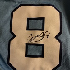 Caleb Wilson Signed Autographed North Carolina Tar Heels Jersey GTP