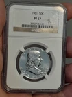 1961 Franklin Half Dollar 50C NGC PR67